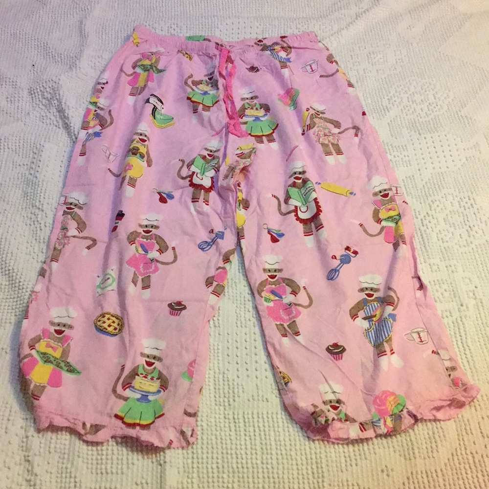 Sock Monkey PJ Set